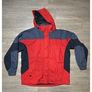 Vintage LL BEAN Coat Men Size XL Tall Shell Fleece 3 In 1 Ski Snowboarding 0XC94